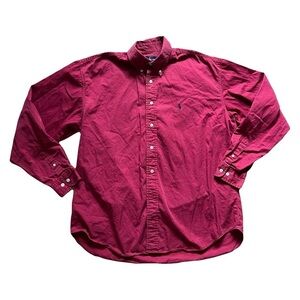 Ralph Lauren Men's Red Shirt